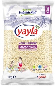 Yayla Osmancık Pirinç 1 kg Bakliyat kullananlar yorumlar